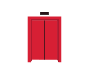 Rolltreppen und Aufzüge